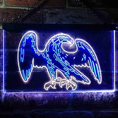 American Eagle Dual LED Neon Light Sign